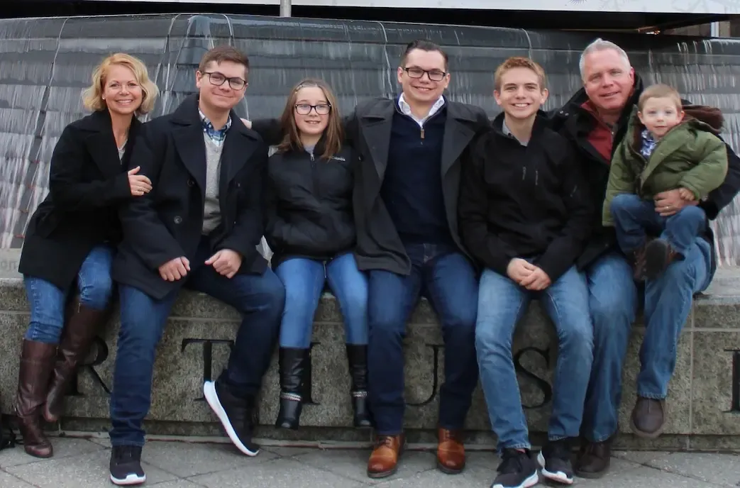 Barrett family portrait